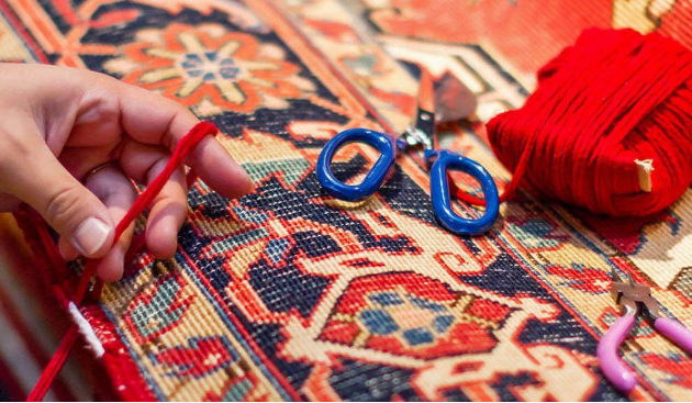 رفوی فرش در پاسداران 