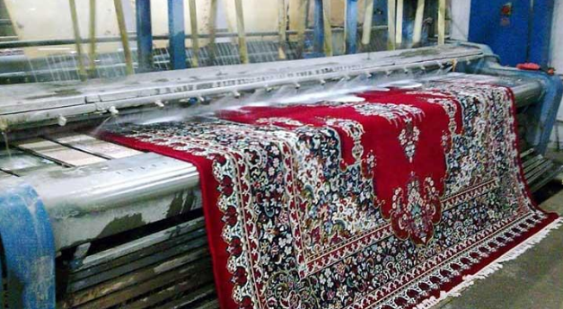 اعلاشویی فرش‌های ماشینی در قالیشویی پاسداران