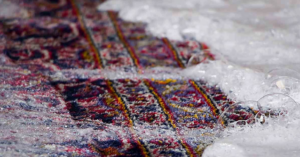 مراحل استفاده از سفیدکننده برای قالیشویی پاسداران
